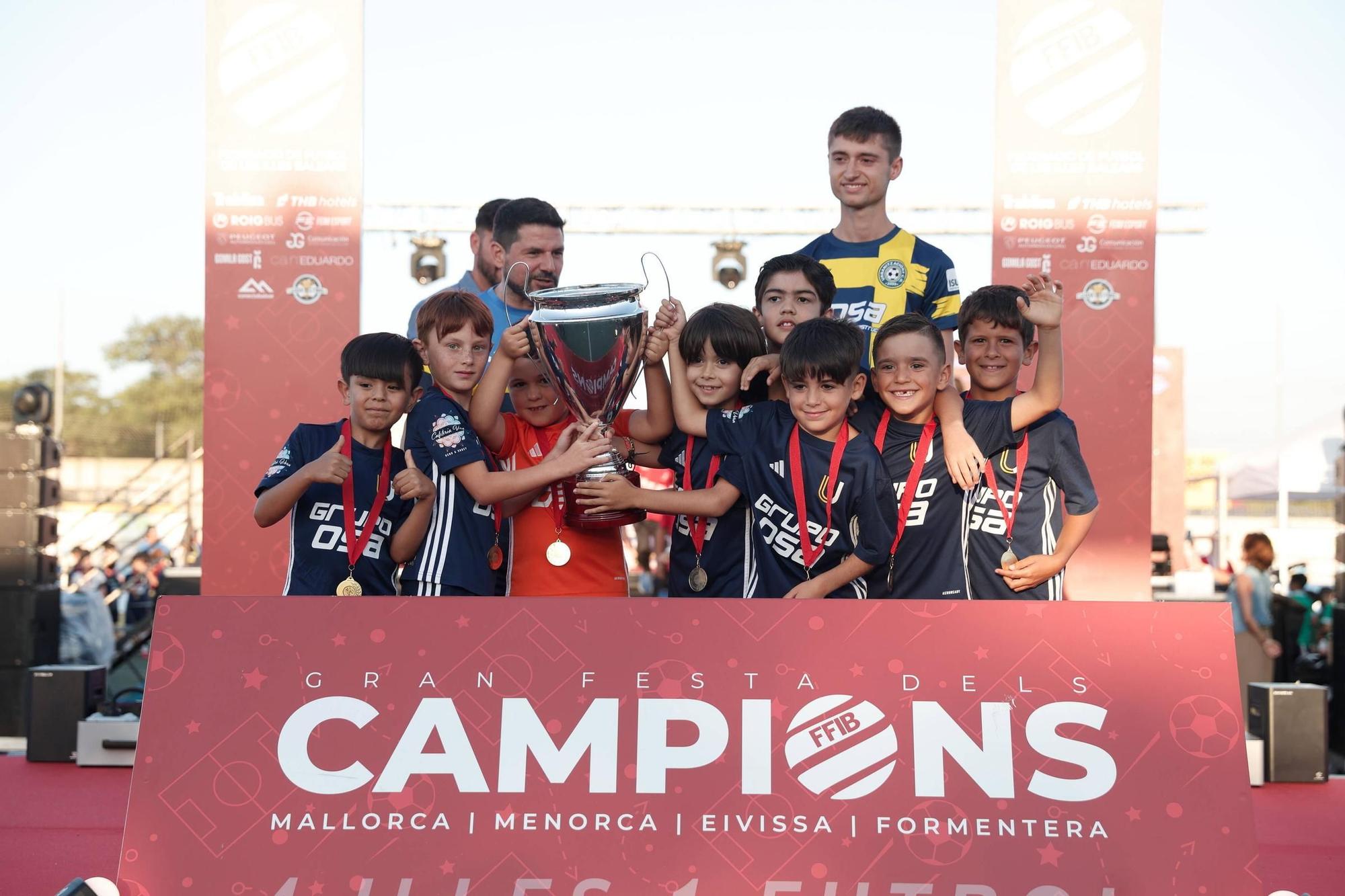 Gran Festa dels Campions del futbol base de Mallorca