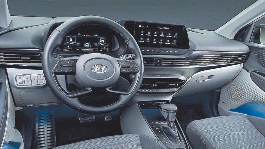 Interior del Hyundai Bayon