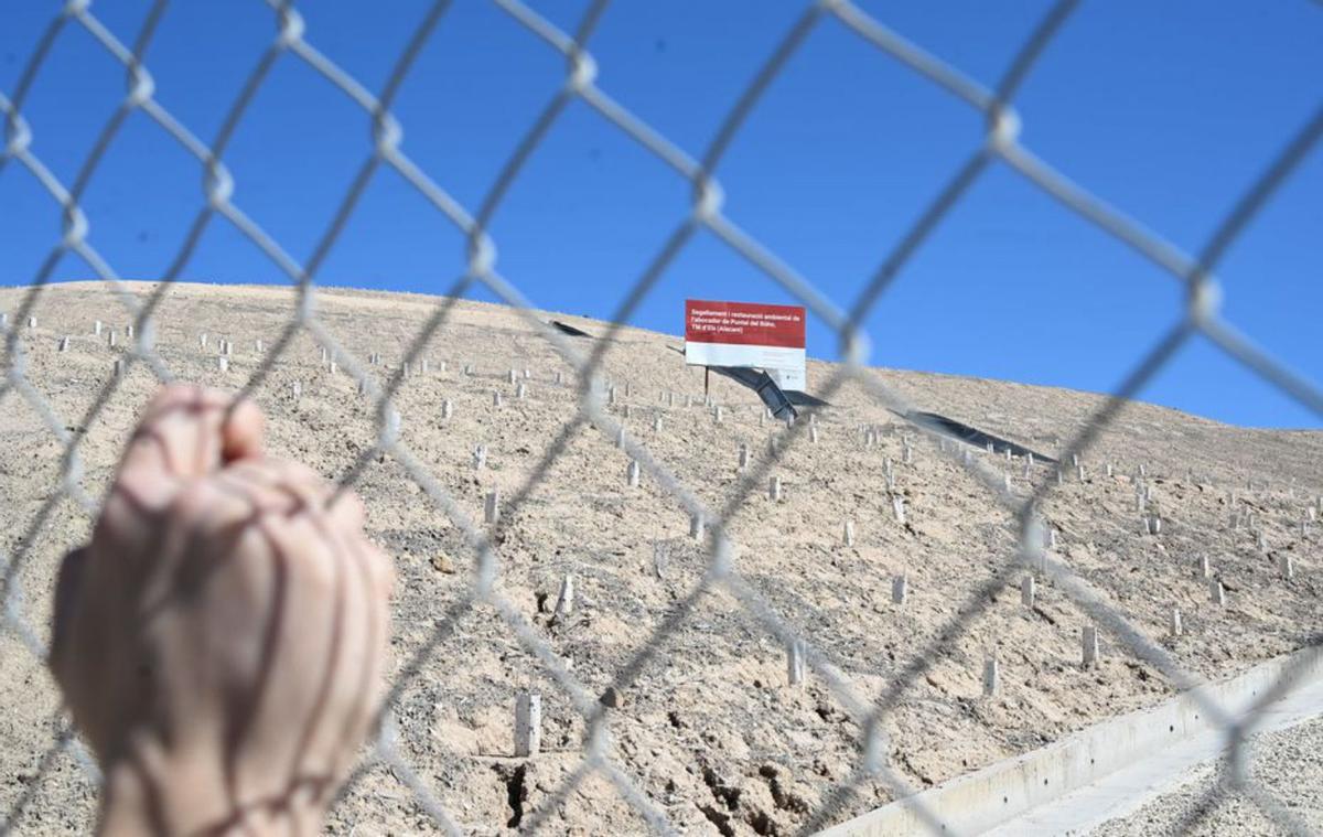 En algunas zonas ya se pueden ver los efectos del agua sobre la tierra. | ÁXEL ÁLVAREZ