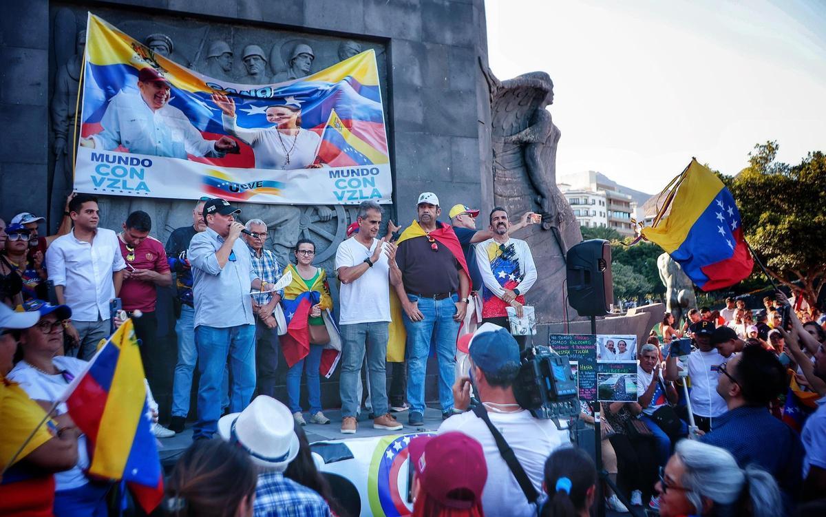 Manifestación en Santa Cruz de Tenerife del pasado 17 de agosto.