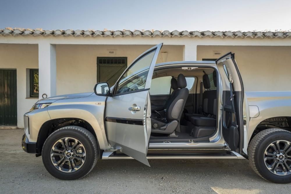 Primera prueba del Mitsubishi L200 2019.