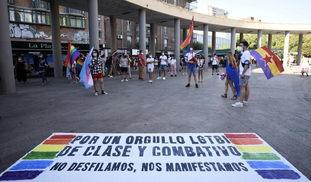 Cientos de personas se manifiestan en Murcia por un orgullo de clase y combativo