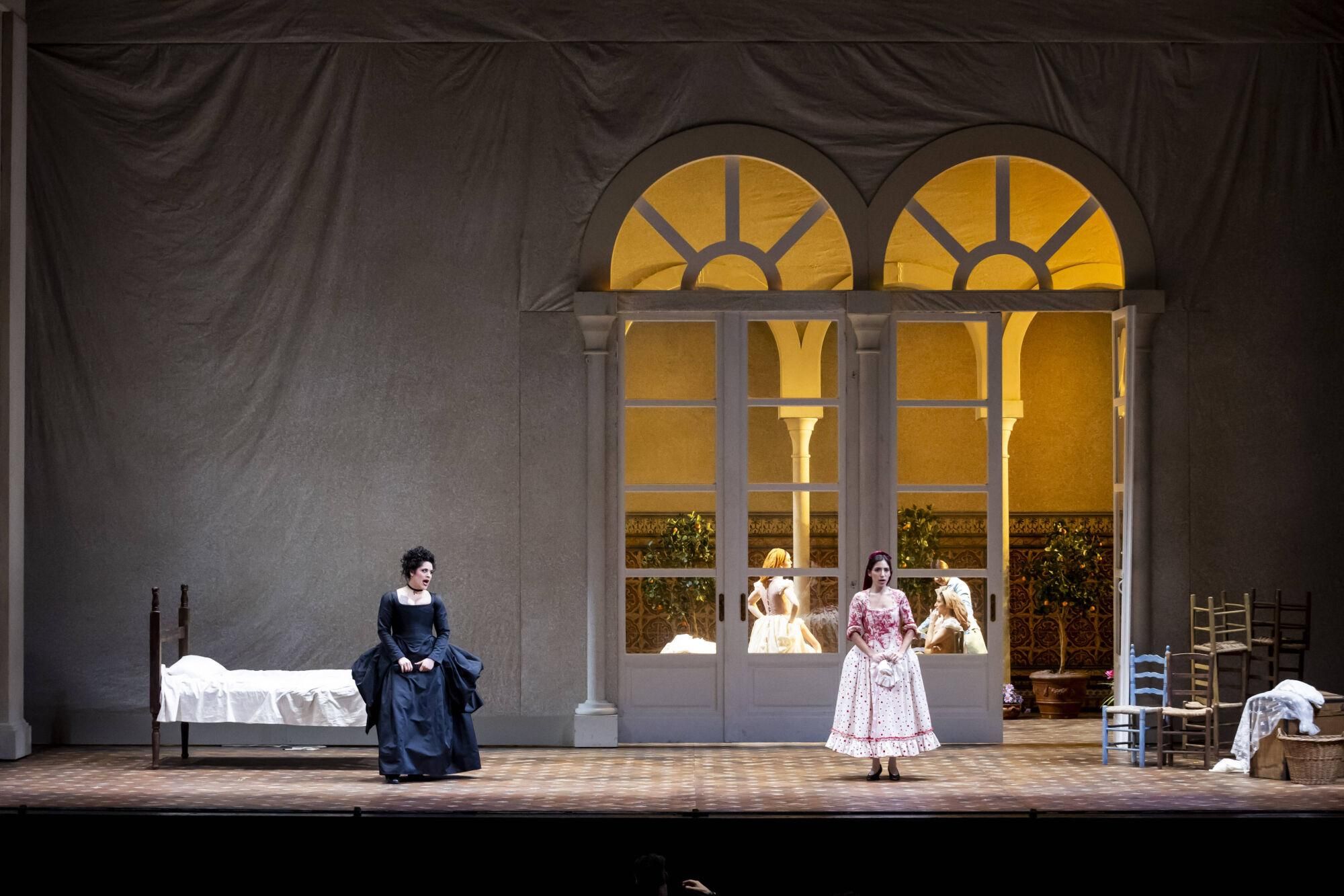 EN IMÁGENES: Ensayo en el Campoamor de la ópera "Las bodas de Fígaro"