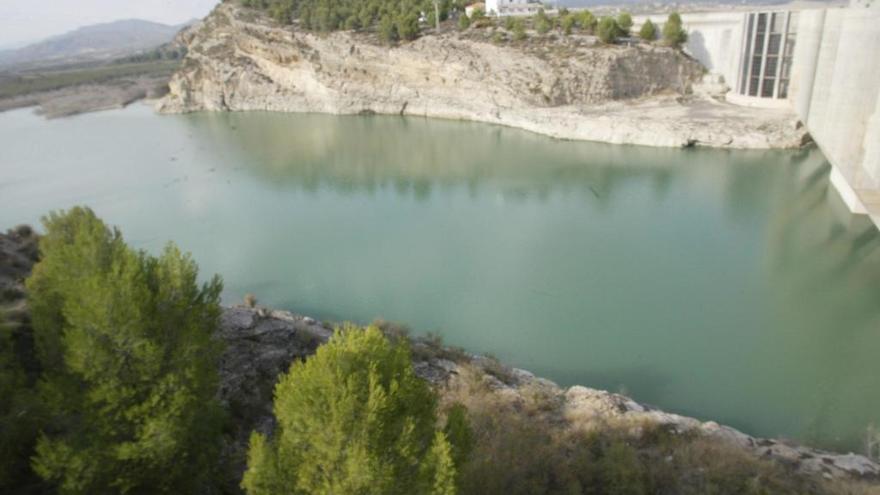 Pantano de Puentes en Lorca, en una foto de archivo.