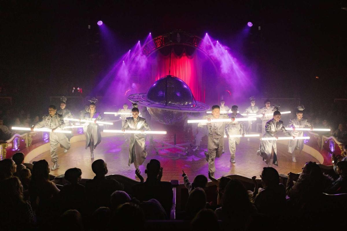 Un momento del espectáculo del Circo Raluy Legacy.