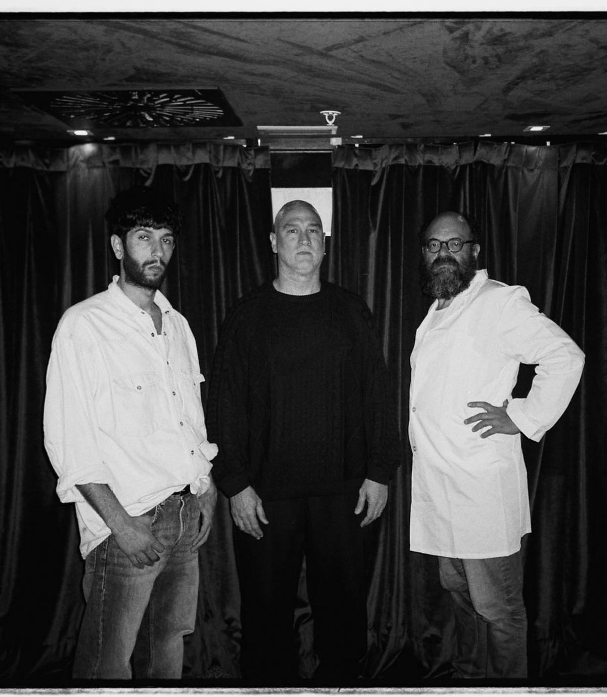 De izqda a dcha, Bejo, Kase.O e Ignatius Farray. | CLAUDIO RIVERO