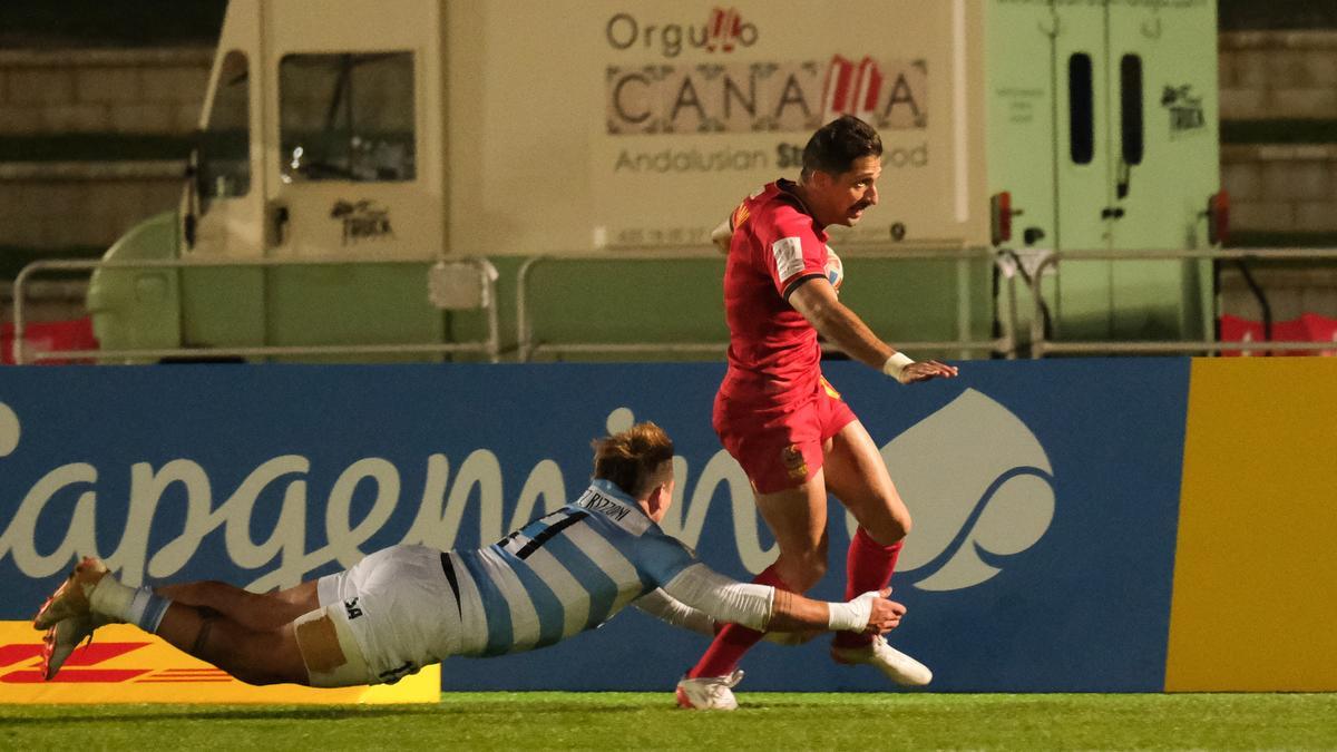 Las imágenes de las Series Mundiales HSBC de rugby 7 en Málaga