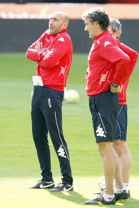 Entrenamiento del Sporting