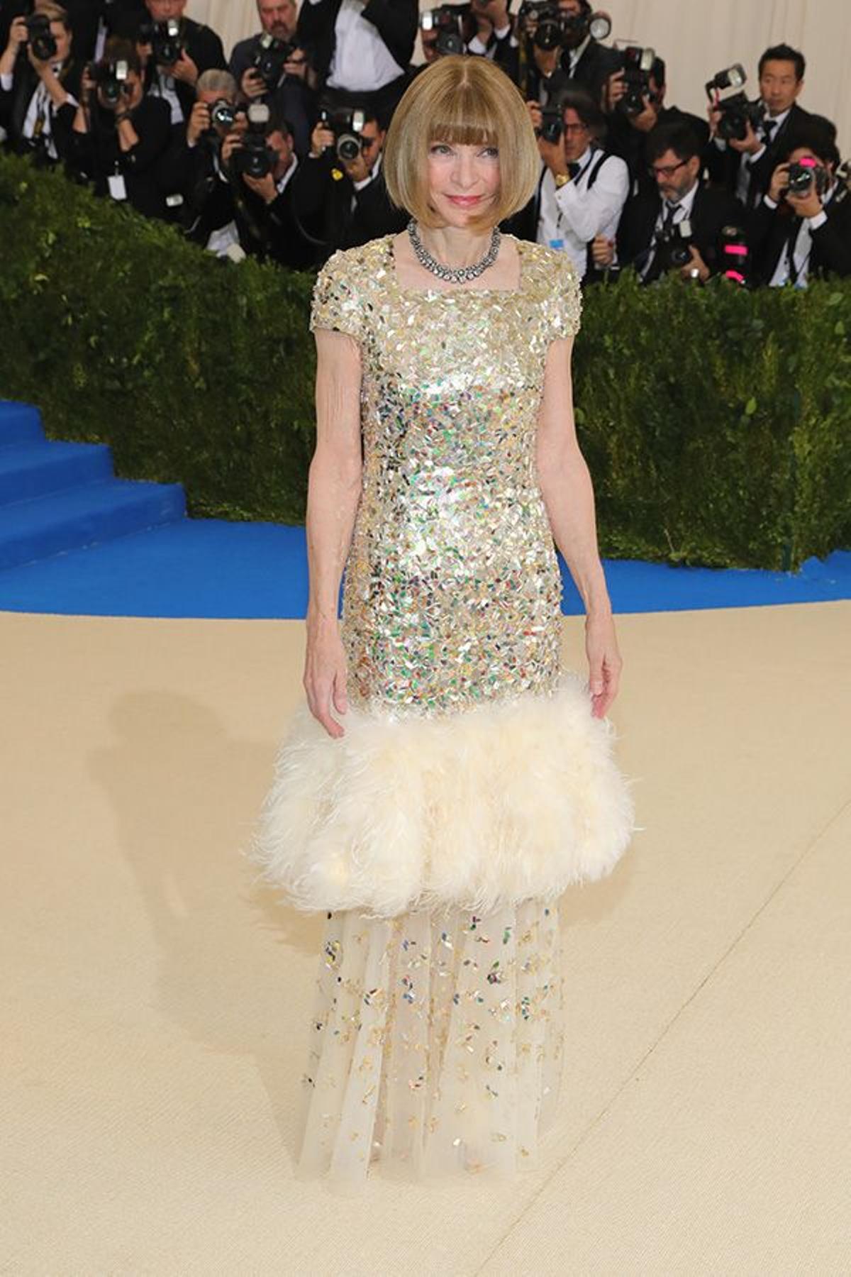 Anna Wintour en la Gala Met