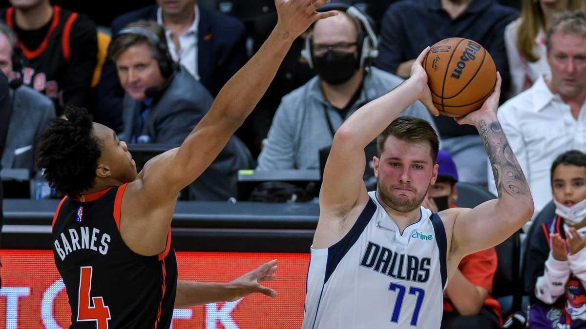 Toronto no pudo frenar a Luka Doncic.