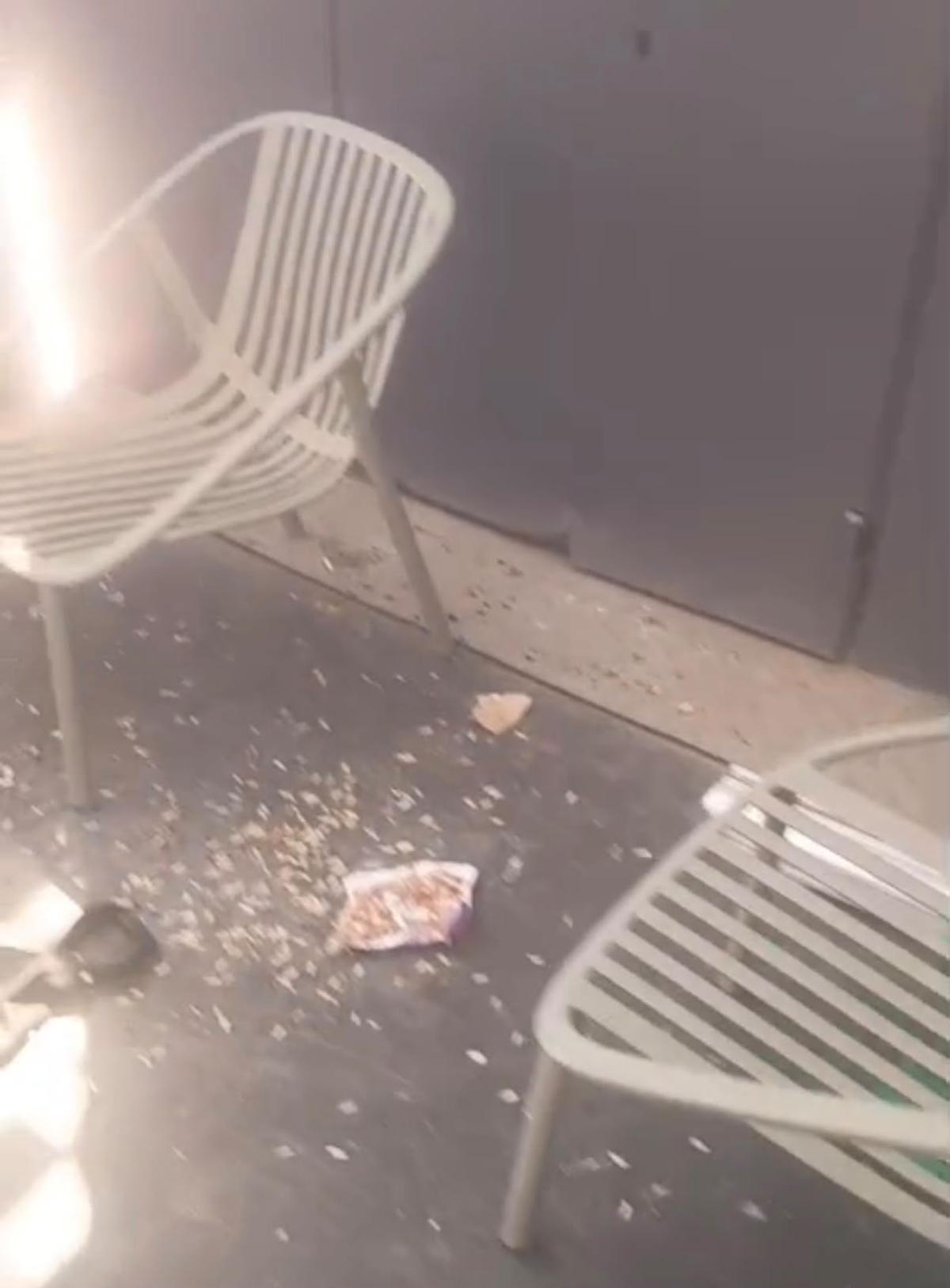 EN IMATGES | Dos detinguts per provocar danys i desperfectes per valor de 7.000 euros a la plaça Catalunya de Figueres EN IMATGES | Dos detinguts per provocar danys i desperfectes per valor de 7.000 euros a la plaça Catalunya de Figueres