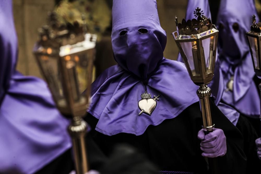 Procesión de la Soledad en Oviedo