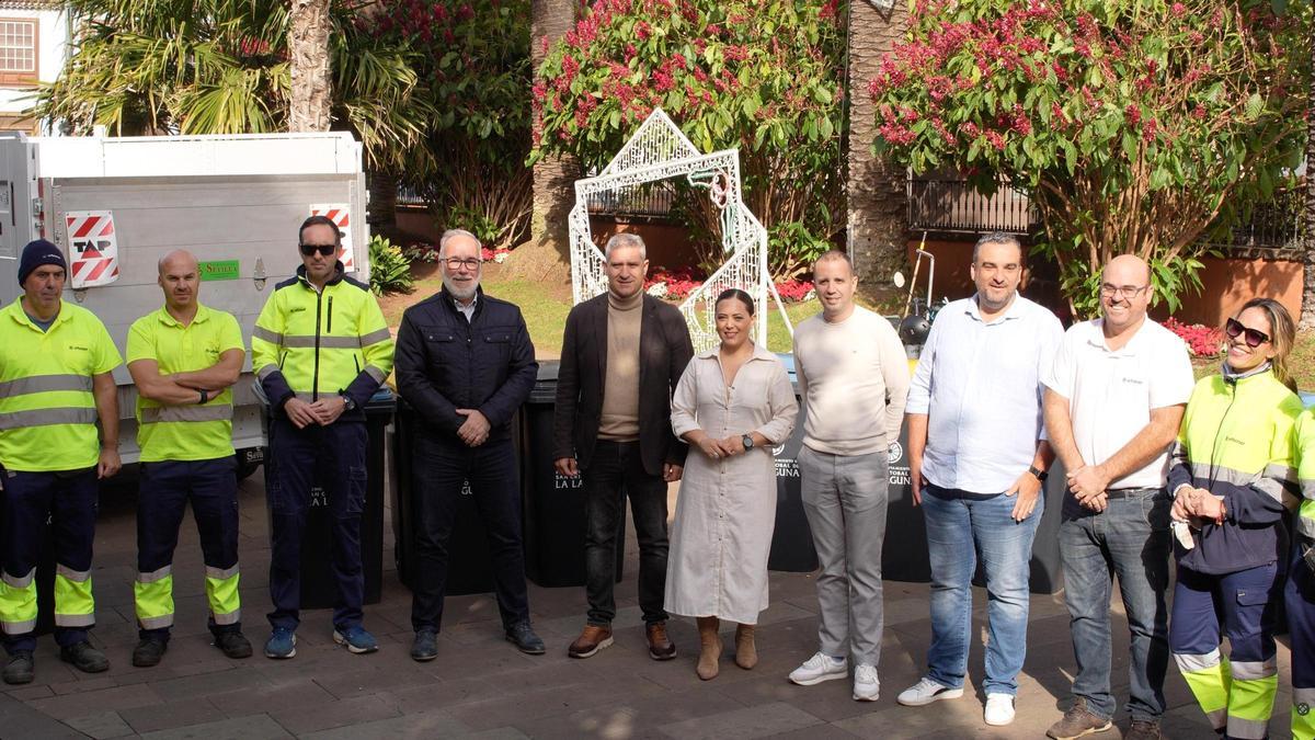 Presentación de los nuevos contenedores de La Laguna