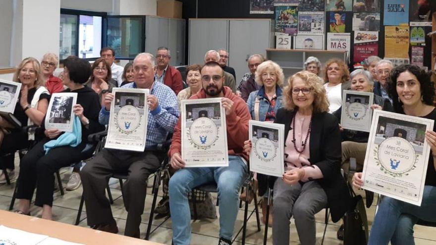 El Coro &quot;San Pedro&quot; actúa este sábado en el 38.º Mes Coral de Laviana