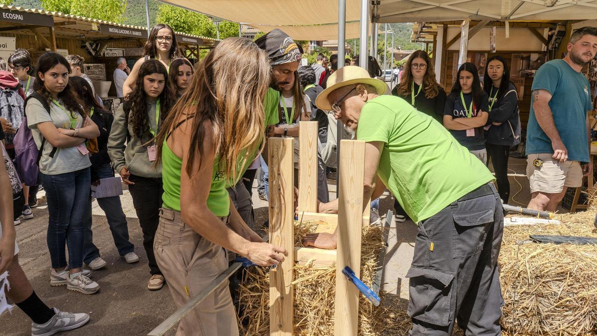 Expositors a Firhàbitat, l'any passat a Avià