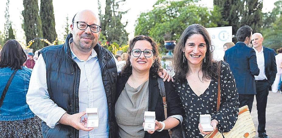 David Martínez, Marga Ginard y Ana Ripoll.