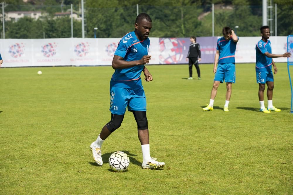 Entrenamiento del Real Oviedo