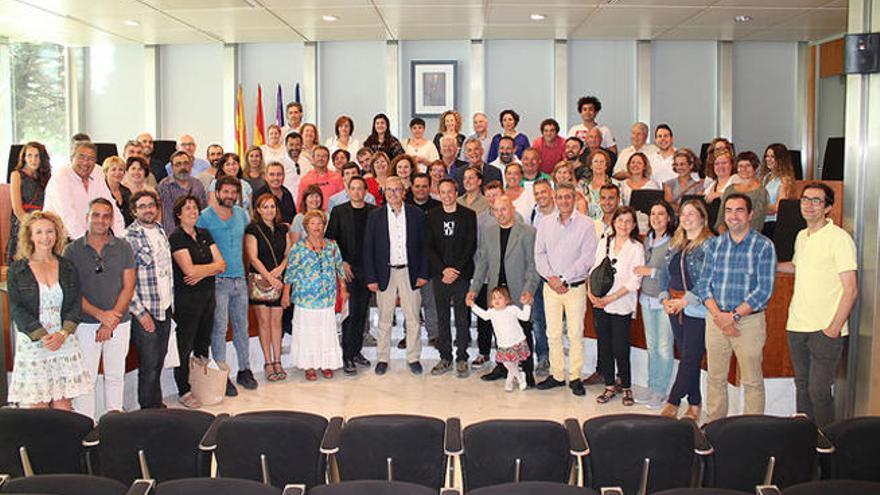 El acto de clausura tuvo lugar ayer en la sala de plenos del Consell de Ibiza.