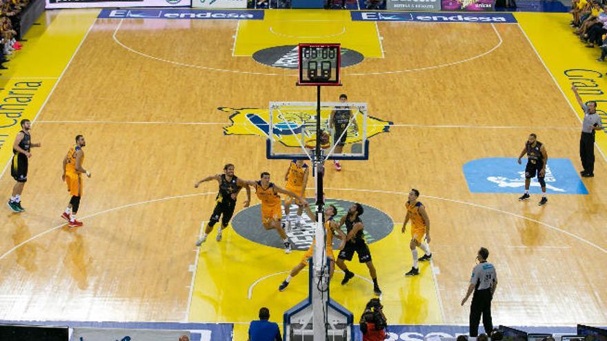 Imagen del Gran Canaria Arena durante el Herbalife-Iberostar.