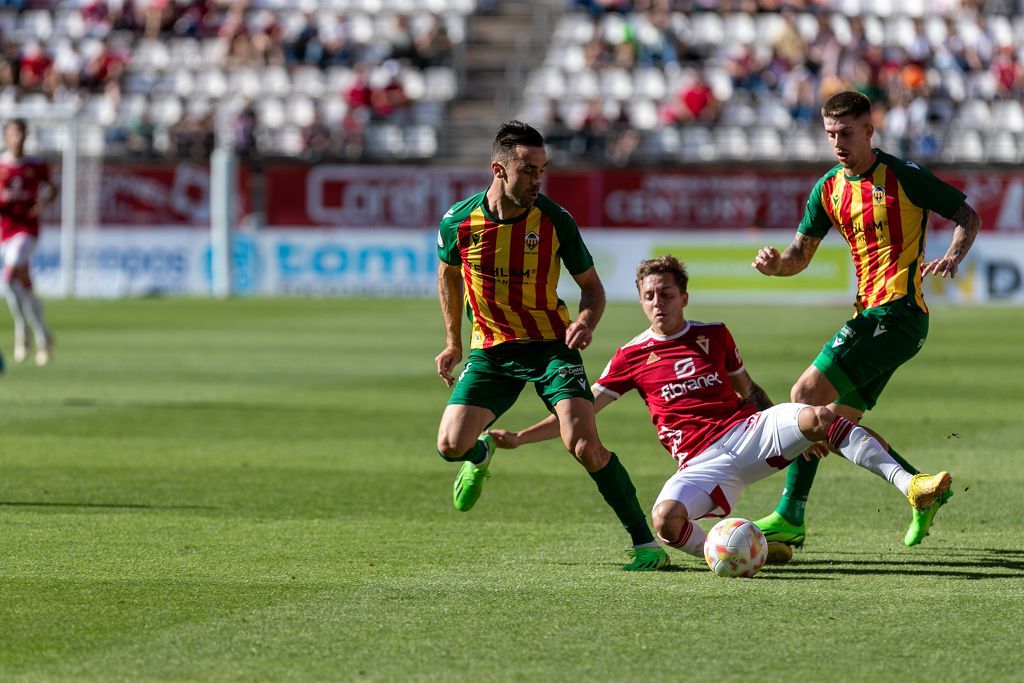 Real Murcia - Castellón, en imágenes