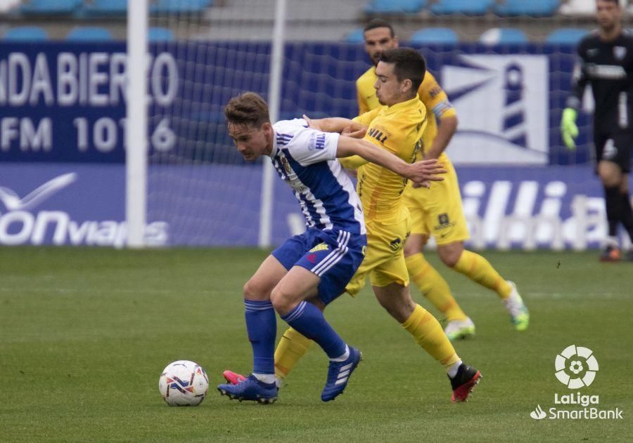 Partido de la Ponferradina y el Málaga CF de la Liga SmartBank.