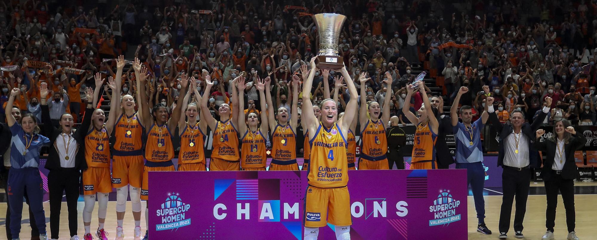 Valencia Basket supercampeonas de la SuperCup Women