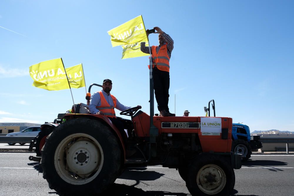 Tractorada en defensa del campo alicantino