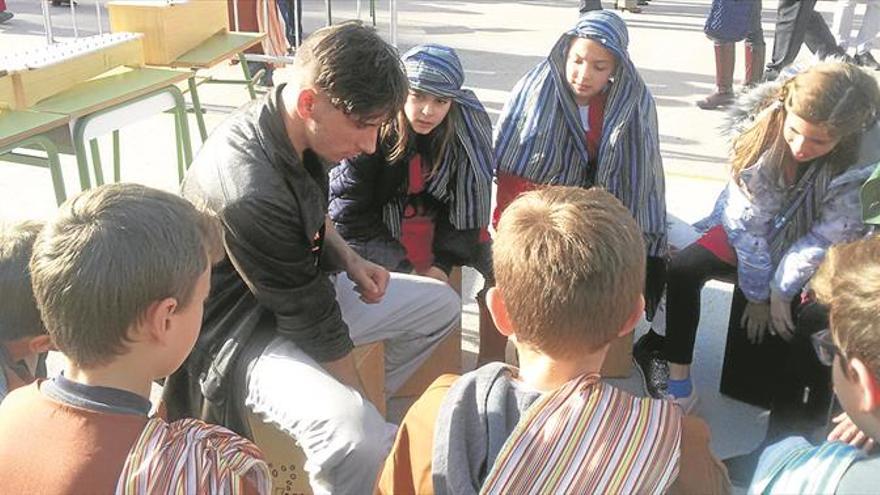 Alumnos de Salesianos y Pla d’Hortolans rompen barreras