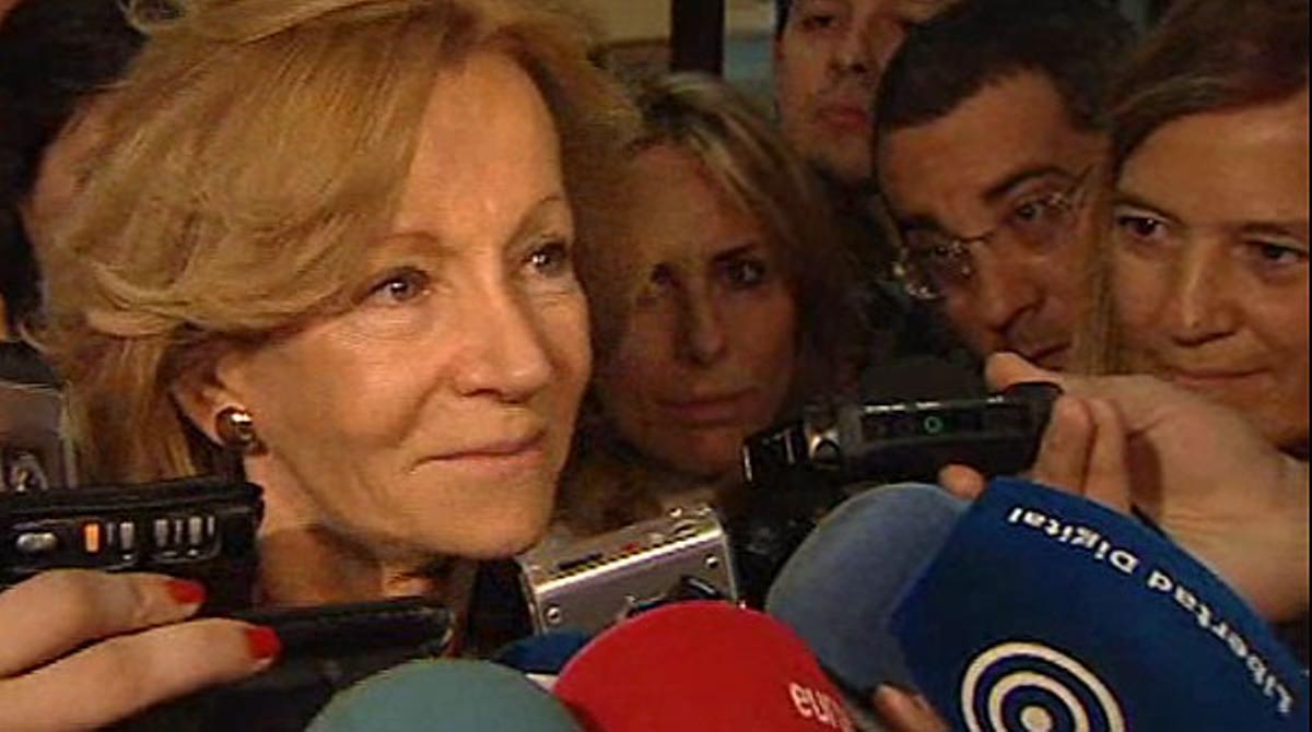 Elena Salgado i Joaquín Almunia insten Europa a actuar de manera més diligent.