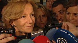 Elena Salgado i Joaquín Almunia insten Europa a actuar de manera més diligent.