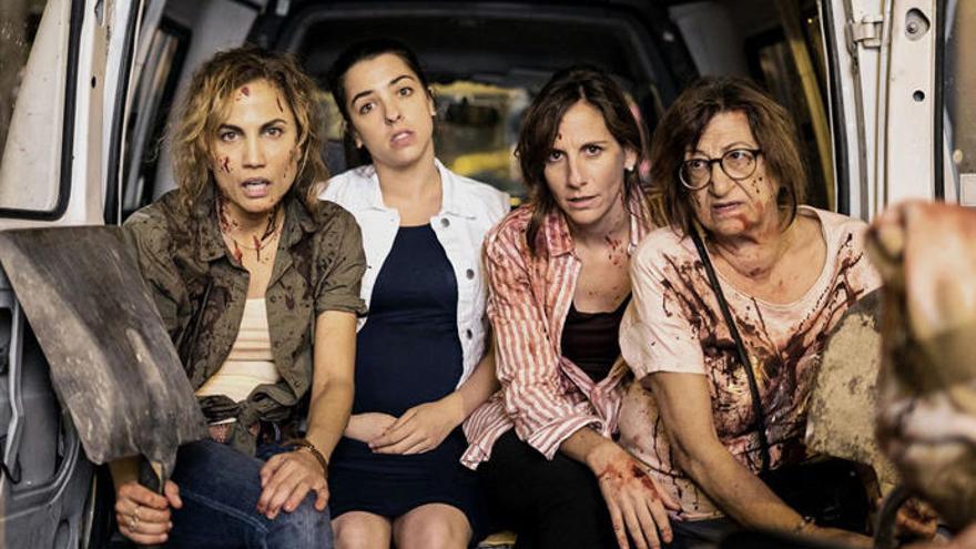 Toni Acosta, Nuria Herrero, Malena Alterio y Mamén García.