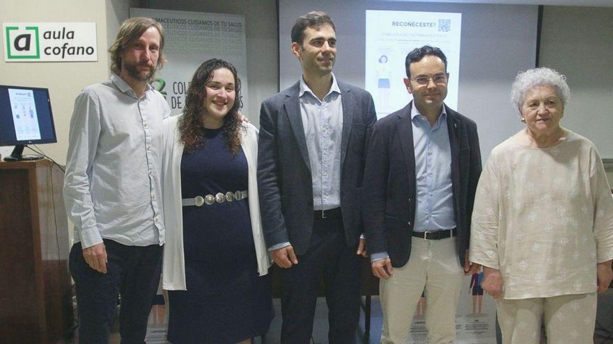 Román Rodríguez, Alba González, Fernando Gil, Santiago Leyes y Concepción Crespo. | Iñaki Osorio
