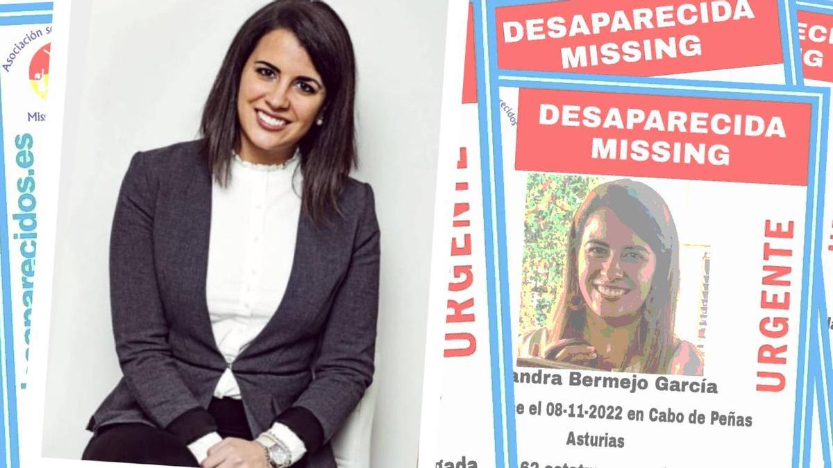 Imágenes de Sandra, difundidas tras la alerta por su desaparición.