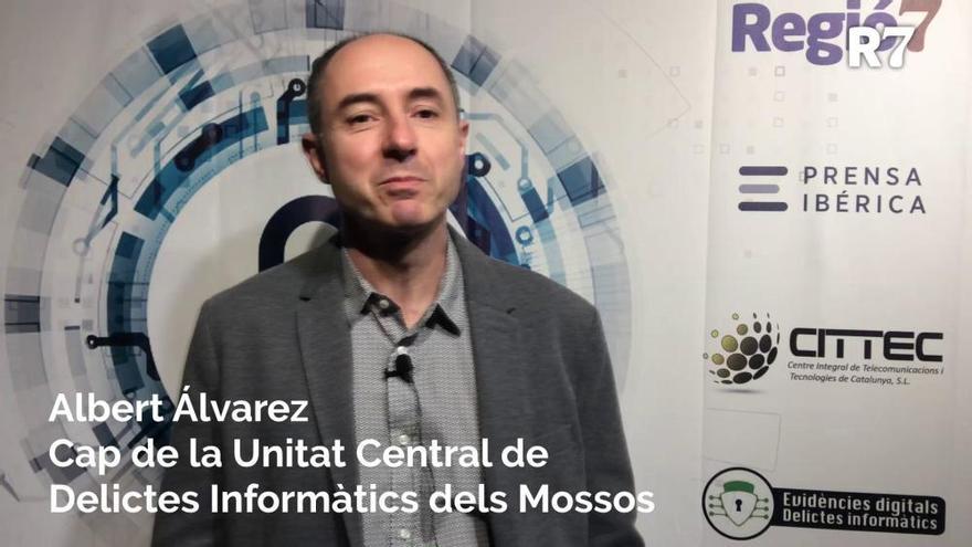Ciberseguretat: Albert Alvarez, cap de la Unitat Central de Delictes Informàtics del cos de Mossos d'Esquadra