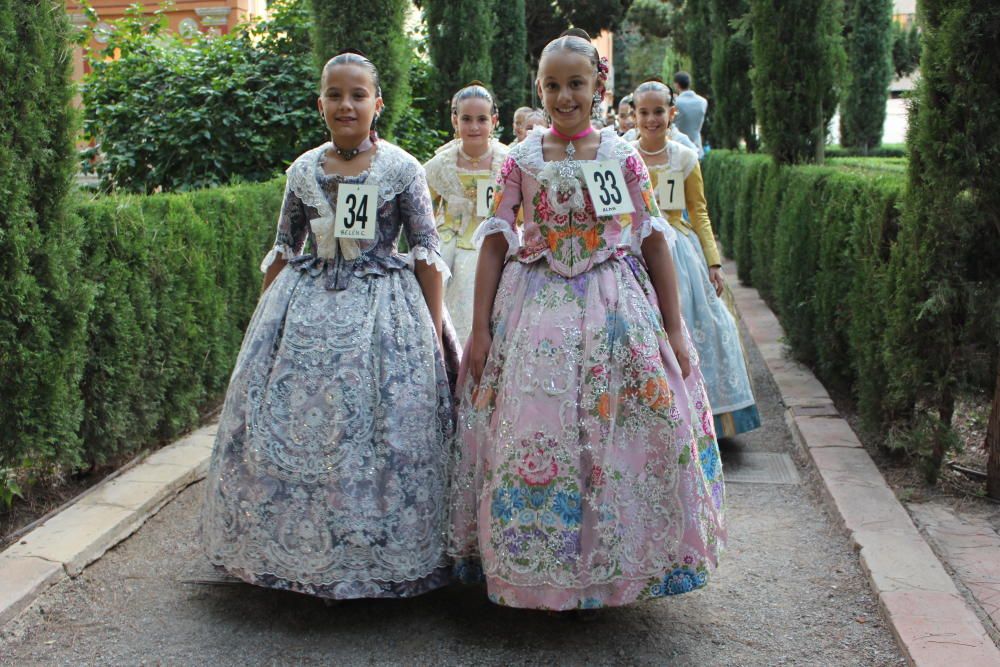 Los Jardines de Monforte acogieron la prueba de las infantiles con moño único