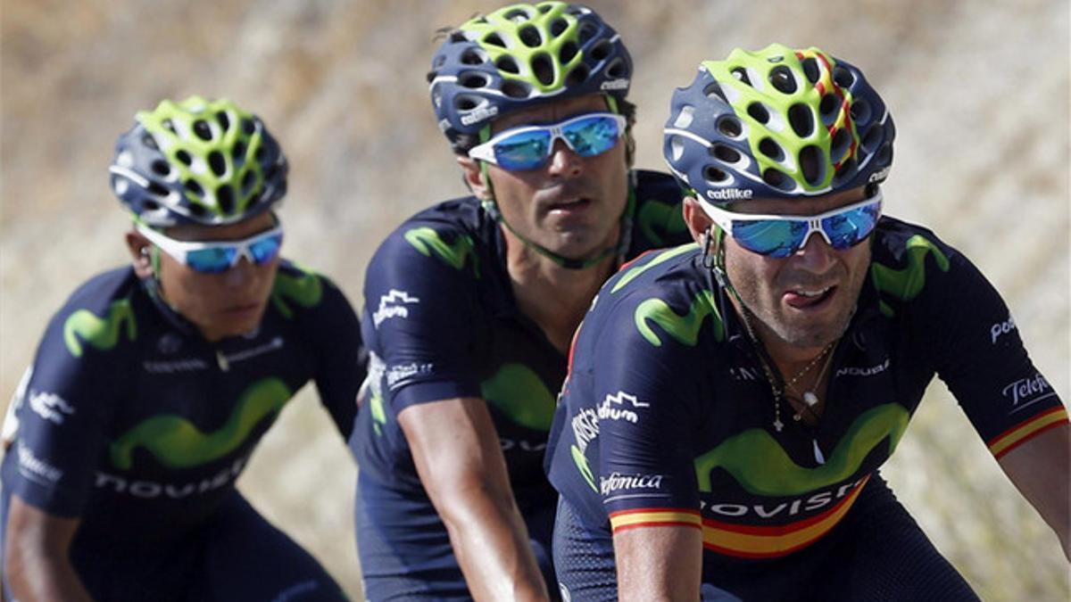 Alejandro Valverde y el equipo Movistar tienen un compromiso importante en el Giro de Lombardía