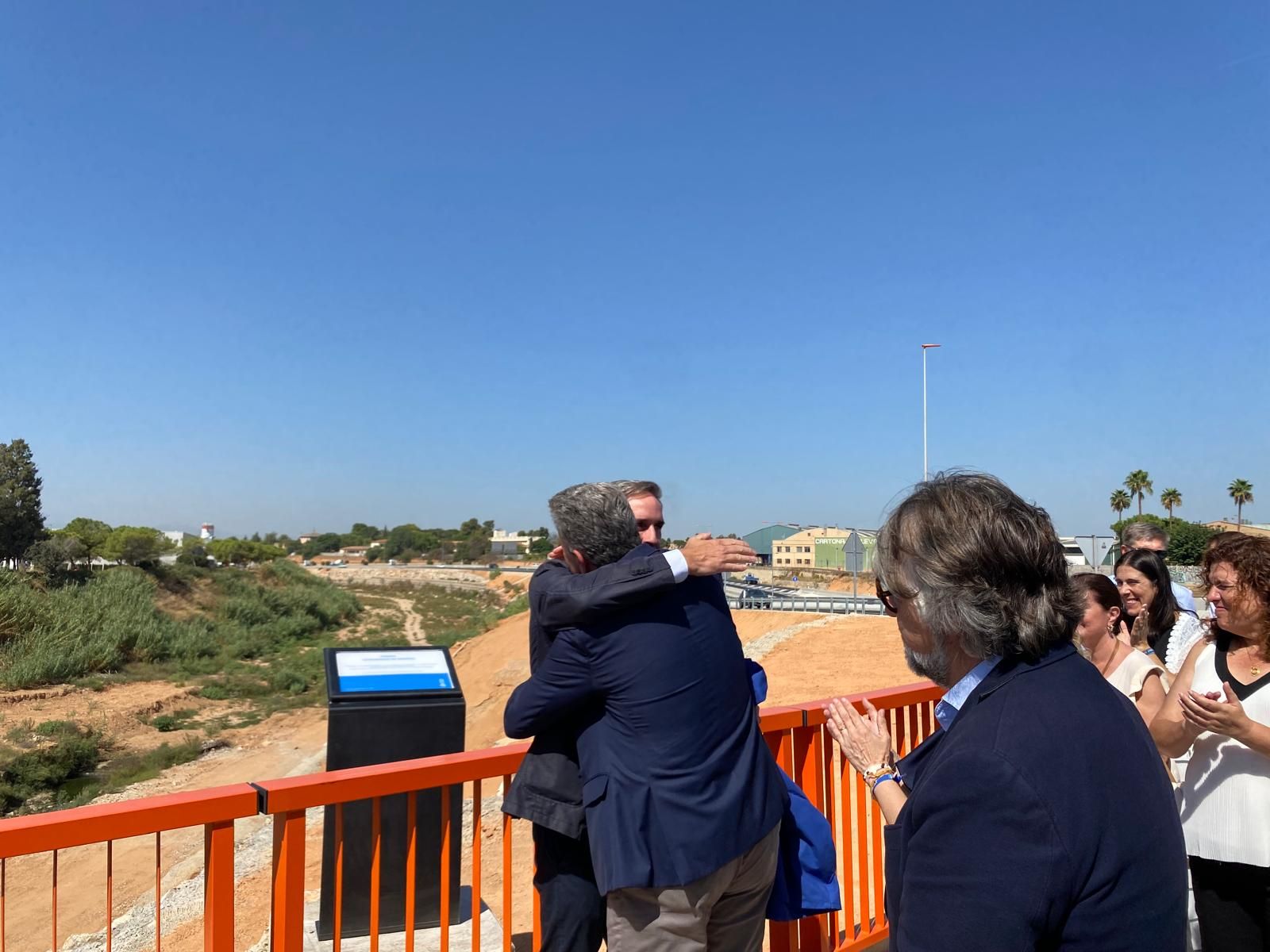 Inauguración del puente "Comunidad de Madrid" en Torrent