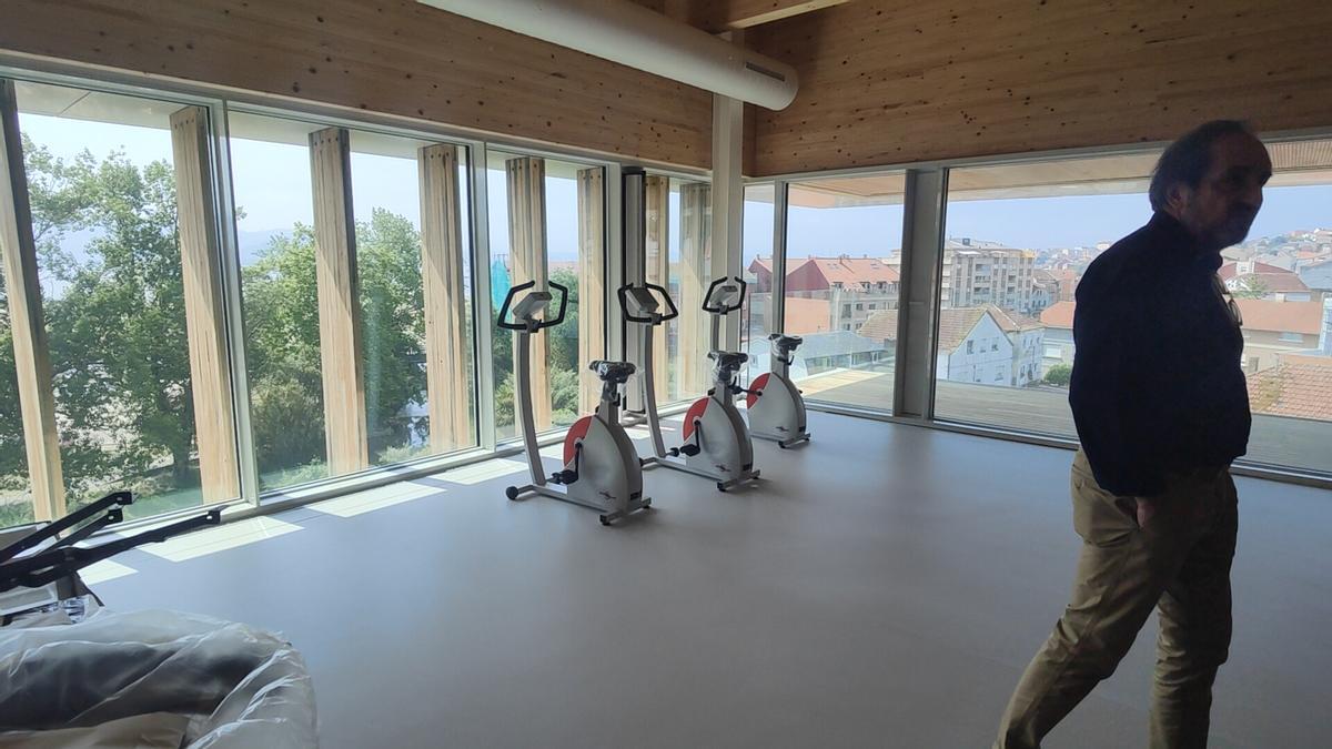 El gimnasio del área de fisioterapia.
