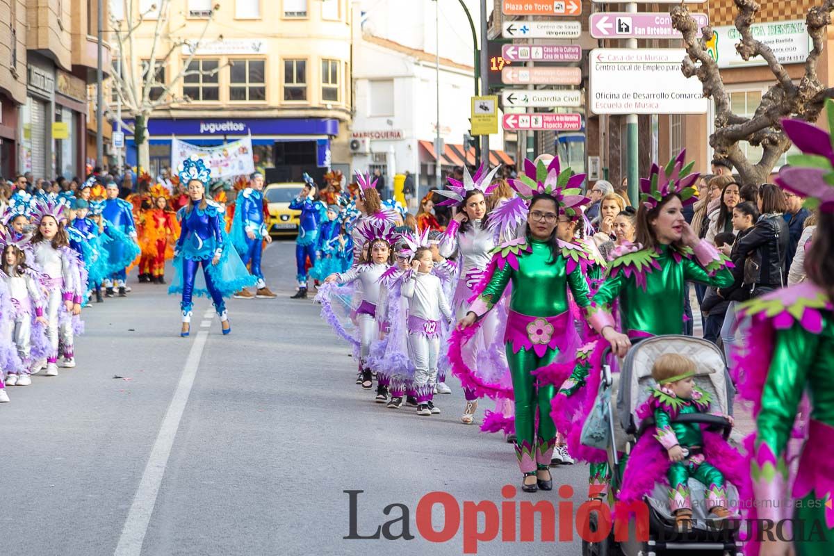 Los niños toman las calles de Cehegín en su desfile de Carnaval