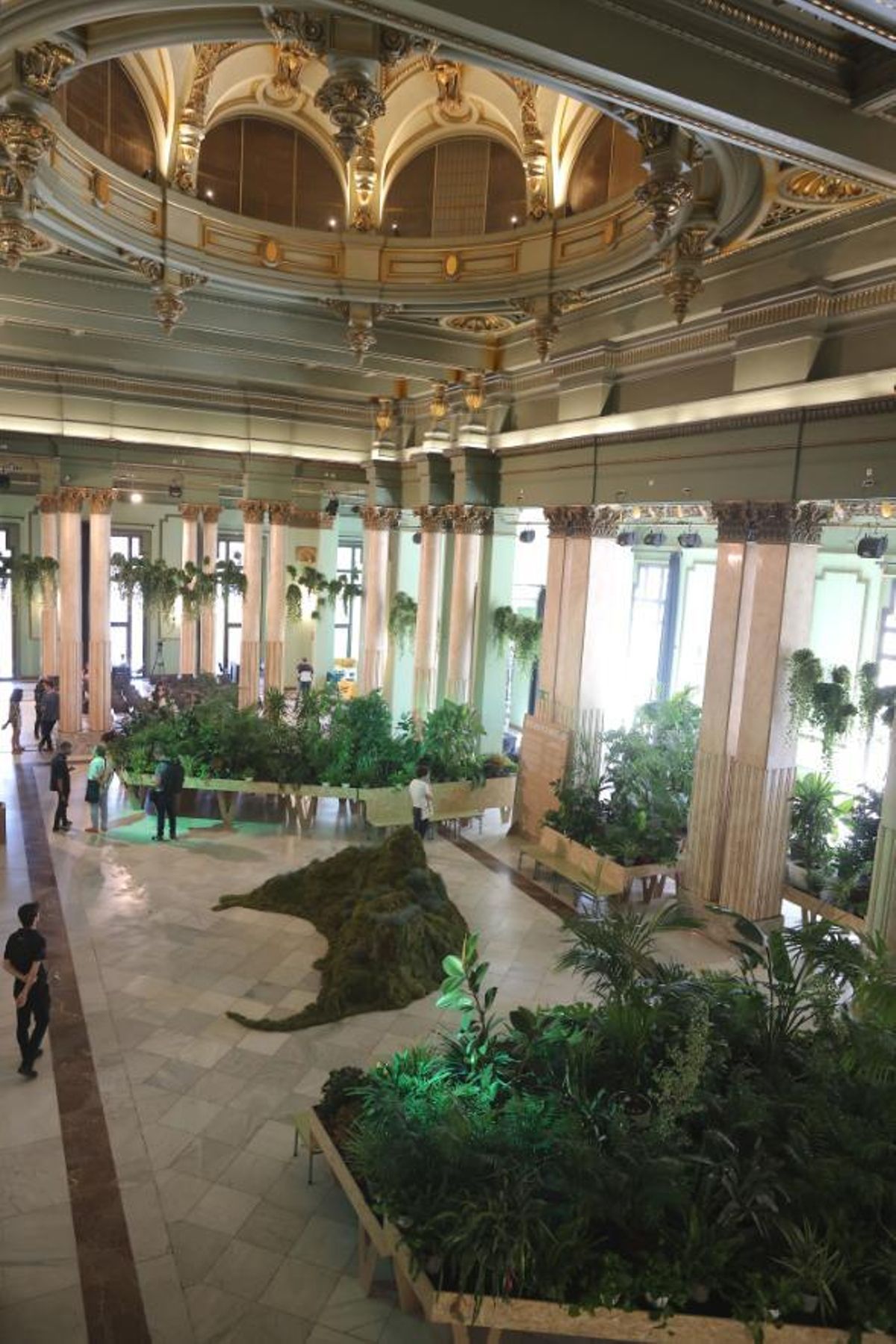 El Refugio Climático del Círculo de Bellas Artes.