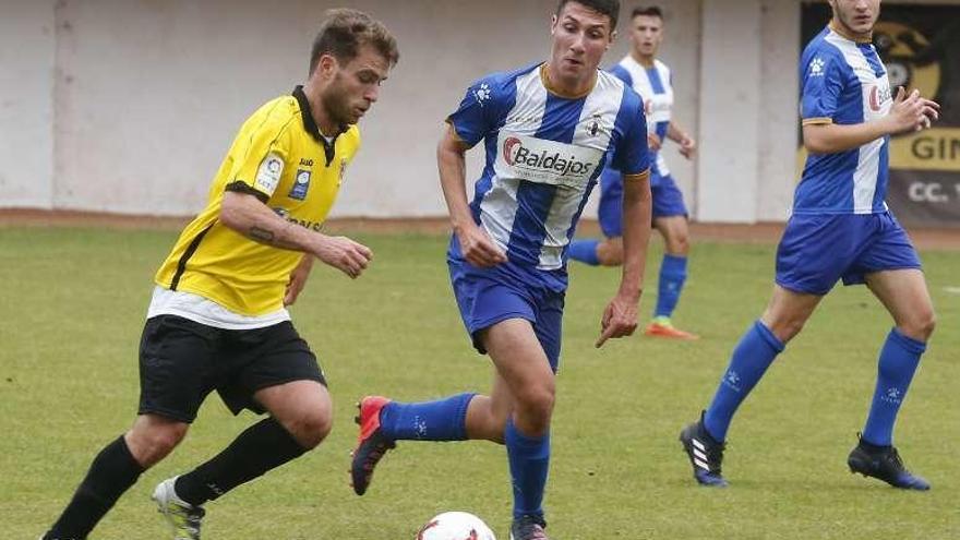 Expósito trata de frenar al exblanquiazul Imanol (L&#039;Entregu).