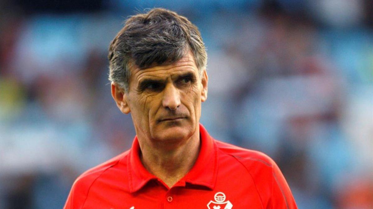 El entrenador del Eibar Jose Luis Mendilibar