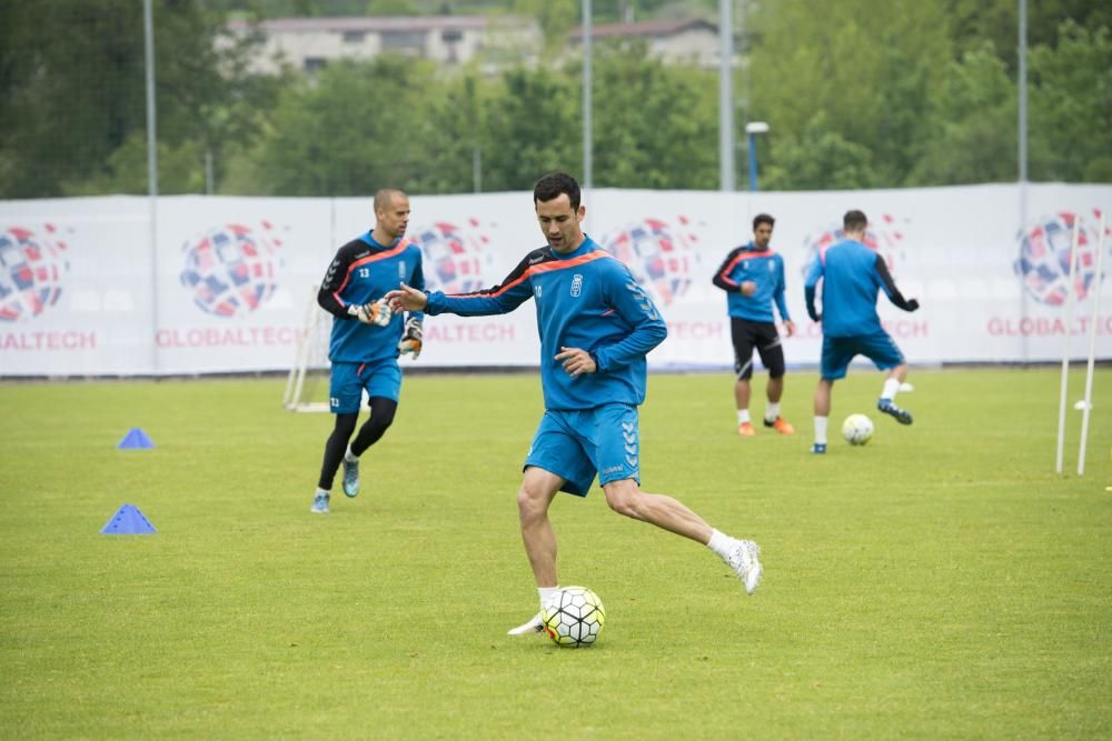 Entrenamiento del Real Oviedo