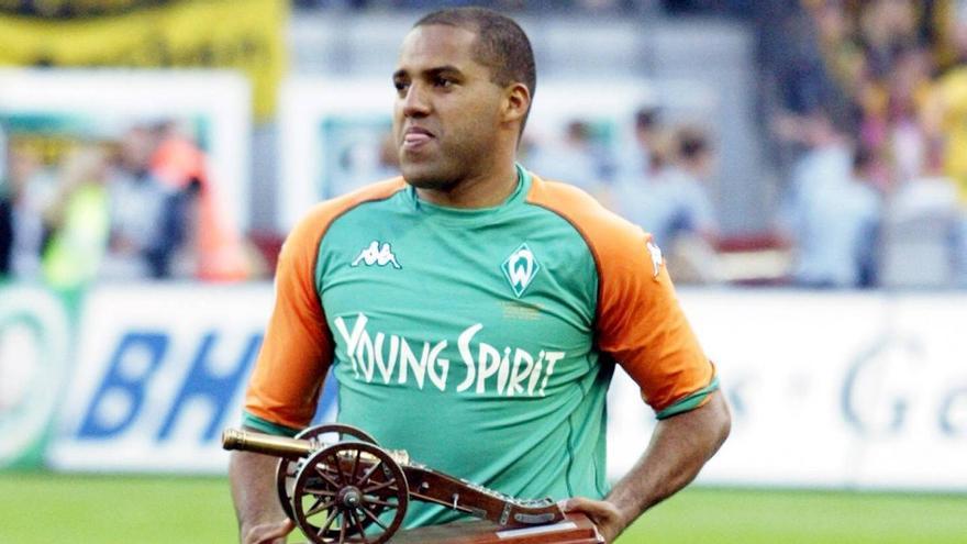 Aílton, exdelantero del Werder Bremen, máximo goleador de la Bundesliga la temporada 2003-04