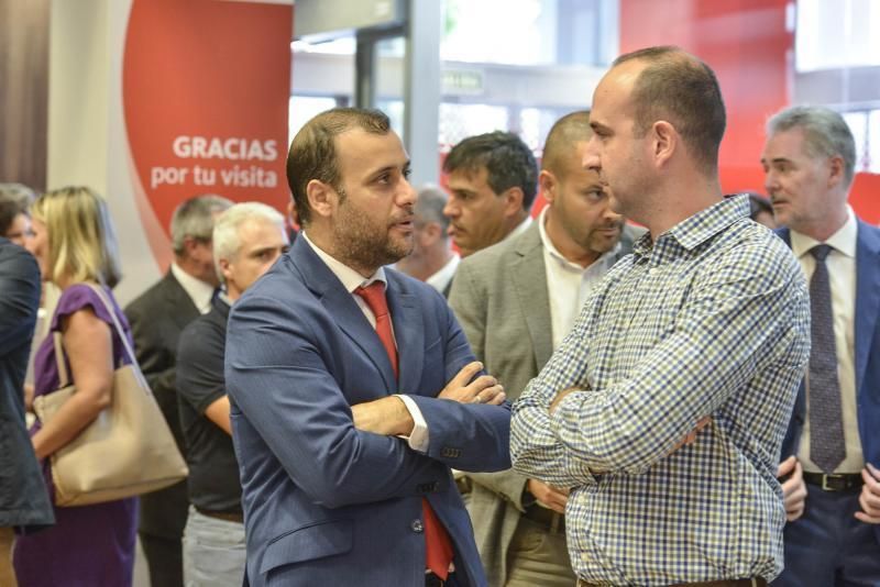 23/10/2018 LAS PALMAS DE GRAN CANARIA. Premio Pyme del año del banco Santander y La Provincia. FOTO: J. PÉREZ CURBELO  | 23/10/2018 | Fotógrafo: José Pérez Curbelo