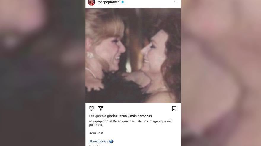 Rosa Benito responde a Rocío Carrasco en redes sociales: la foto con mensaje junto a Rocío Jurado