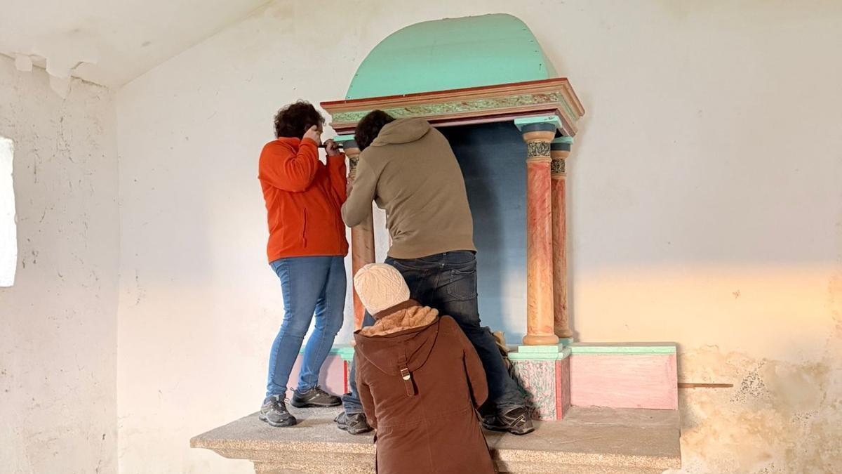 La restauración de la iglesia de San Xaquín de Ons