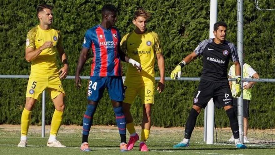 Un Huesca casi incapaz de generar cae ante el Andorra (0-1)