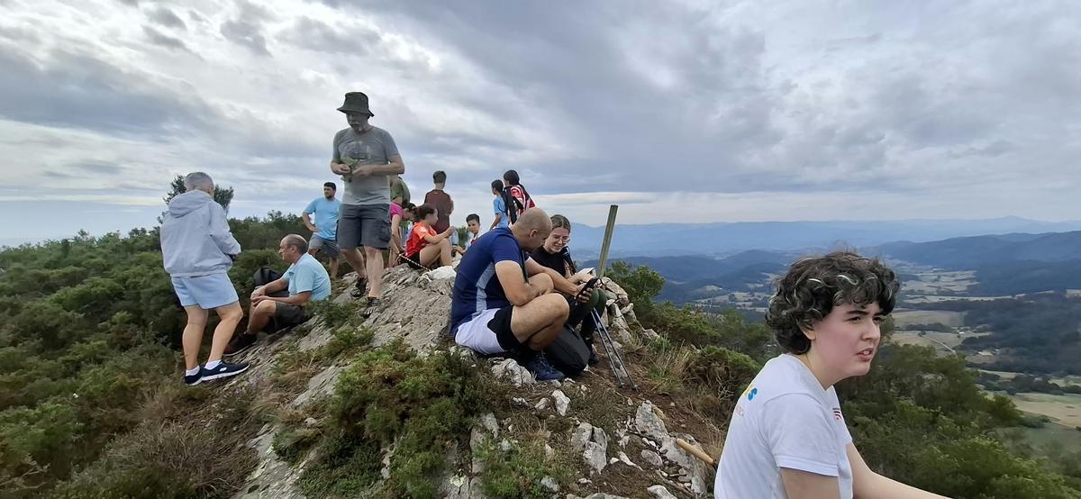 EN IMÁGENES: Jira al Gorfolí en Llanera EN IMÁGENES: Jira al Gorfolí en Llanera