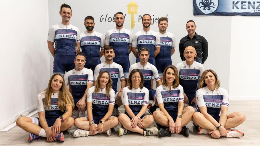 El nuevo equipo de ciclismo Kenza Sport Team Baleares presenta a sus corredores